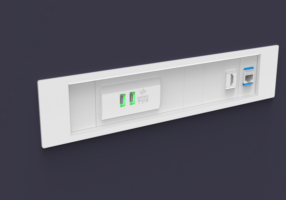 QikFRAME-QF15-TUF-HP-C+C-HDMI-RJ45-White QikFRAME-QF15-TUF-HP-C+C-HDMI-RJ45-White